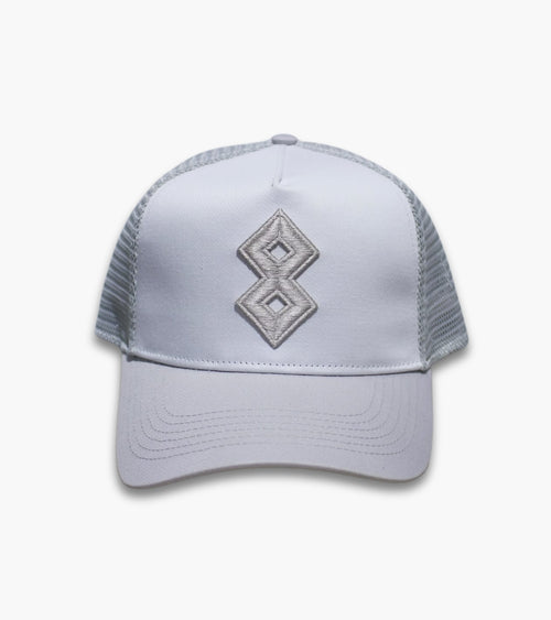 CLASSIC CAP - STONE GREY / WHITE