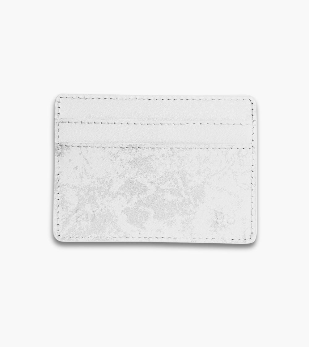 SPEND WISELY CARD HOLDER ⁠- BRIGHT WHITE / SMOKE GREY